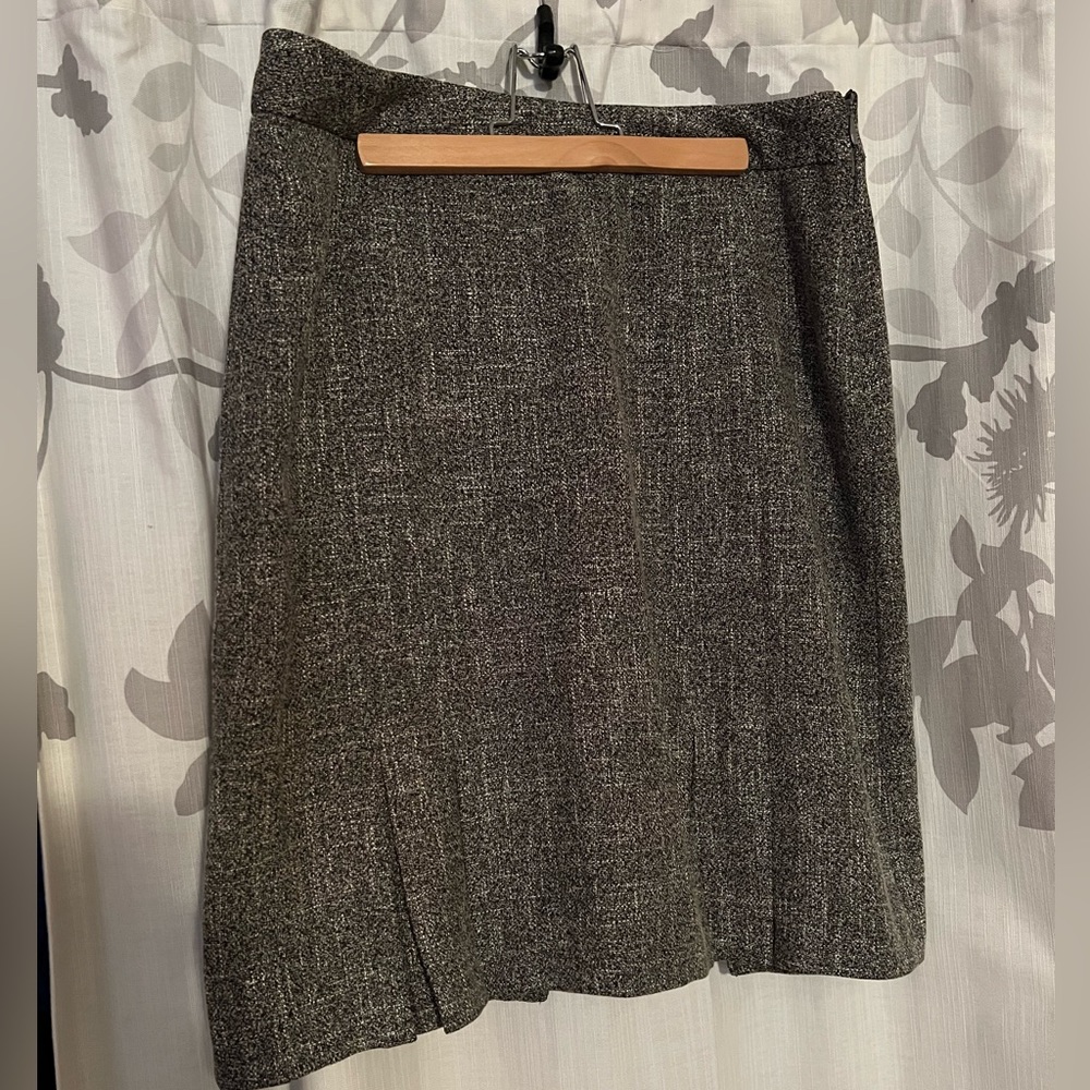Pleated, Lined Dress Skirt